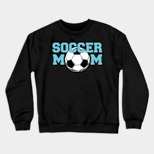 Soccer MoM in Blue Crewneck Sweatshirt
